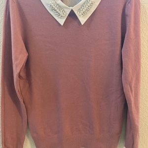 Perfect for Christmas get together. Milano lightweight sweater-size M. Very soft